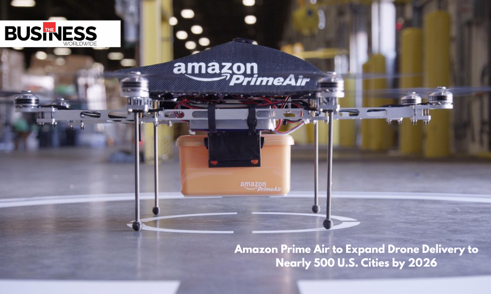 Amazon Prime Air to Expand Drone Delivery to Nearly 500 U.S. Cities by 2026