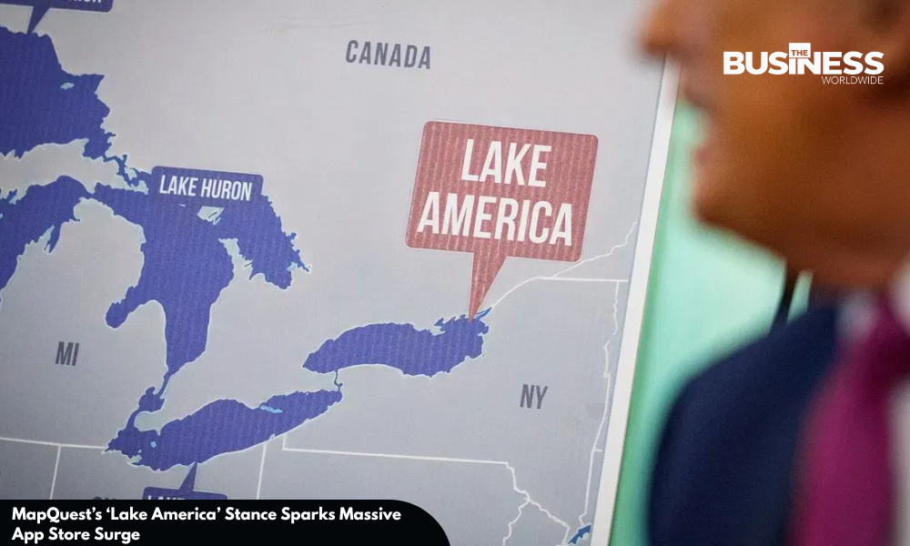 MapQuest’s ‘Lake America’ Stance Sparks Massive App Store Surge